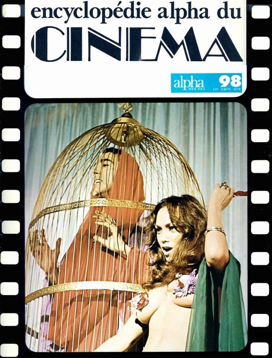ENCYCLOPEDIE ALPHA DU CINEMA magazine side cover Issue 98 21 December 1977