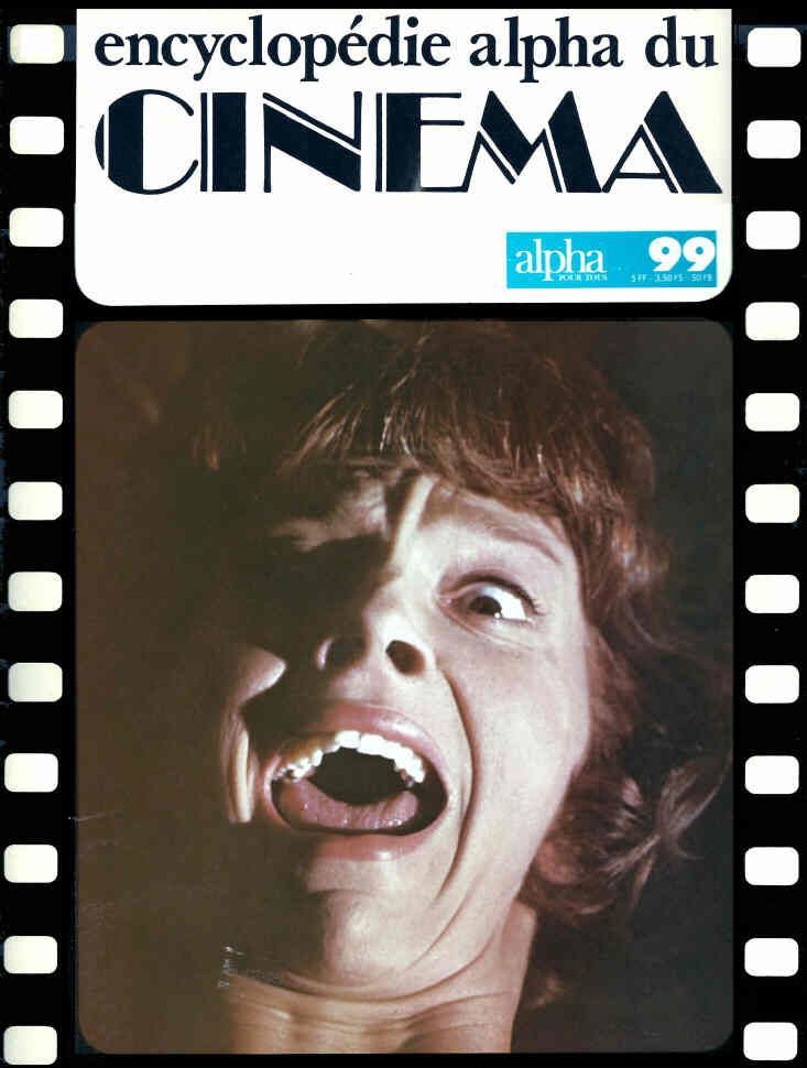 ENCYCLOPEDIE ALPHA DU CINEMA magazine side cover Issue 99 28 December 1977