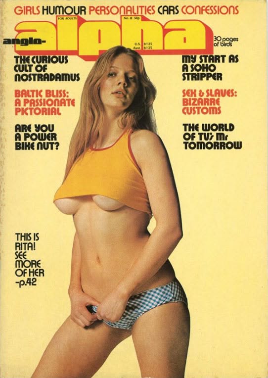 ALPHA magazine side cover Issue 8   1974