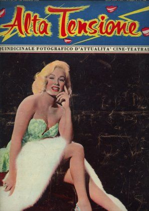 ALTA TENSIONE magazine side cover Issue 10 25 August 1955