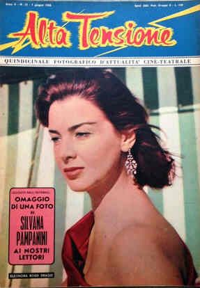 ALTA TENSIONE magazine side cover Issue 15 June 1956