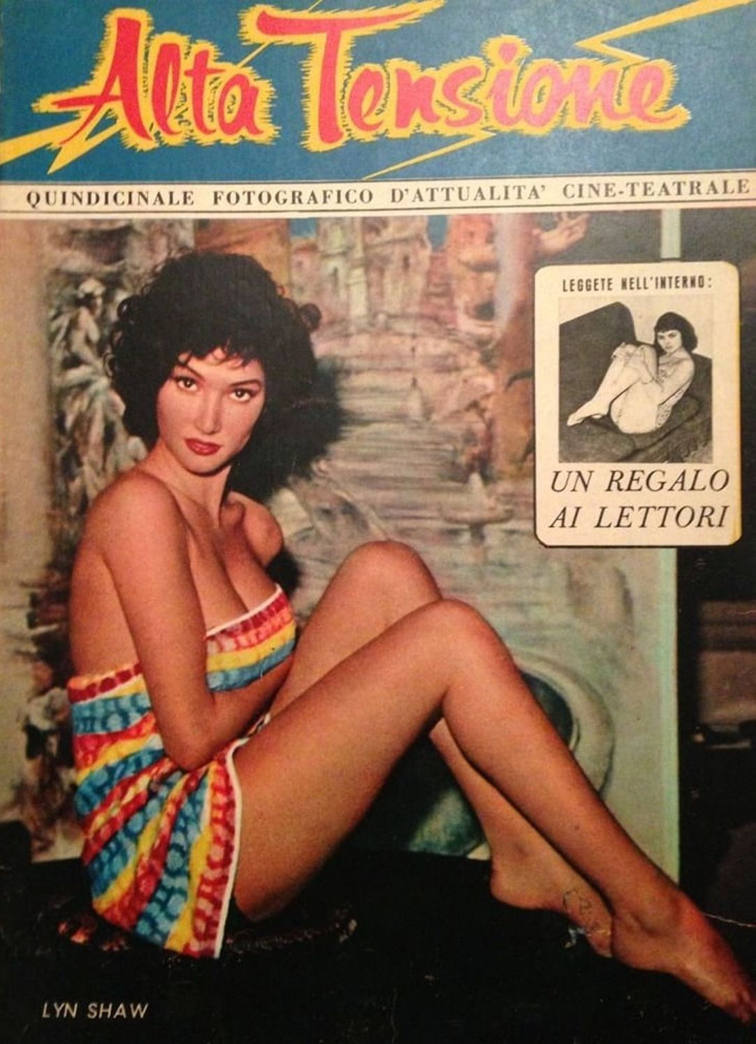 ALTA TENSIONE magazine side cover Issue 29 February 1957