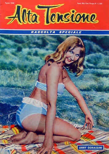 ALTA TENSIONE magazine side cover Issue 68 August 1958