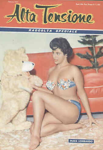ALTA TENSIONE magazine side cover  Special February 1959