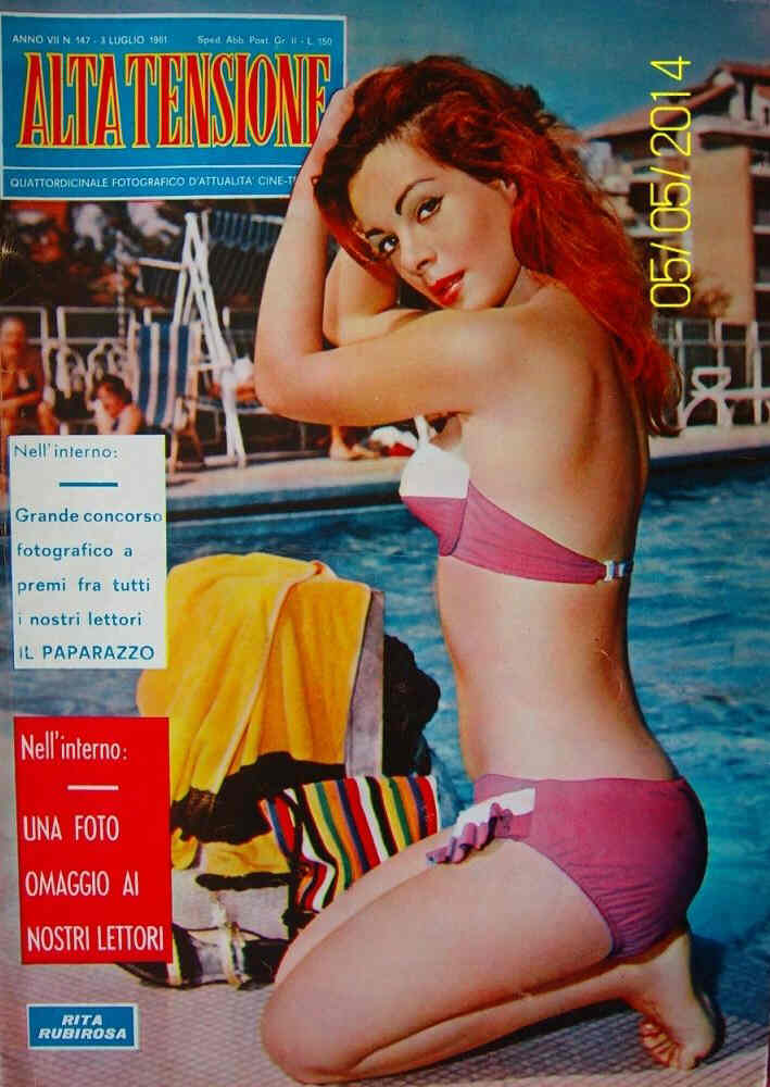 ALTA TENSIONE magazine side cover Issue 147 3 July 1961