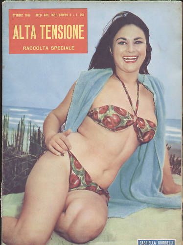ALTA TENSIONE magazine side cover  Special October 1962