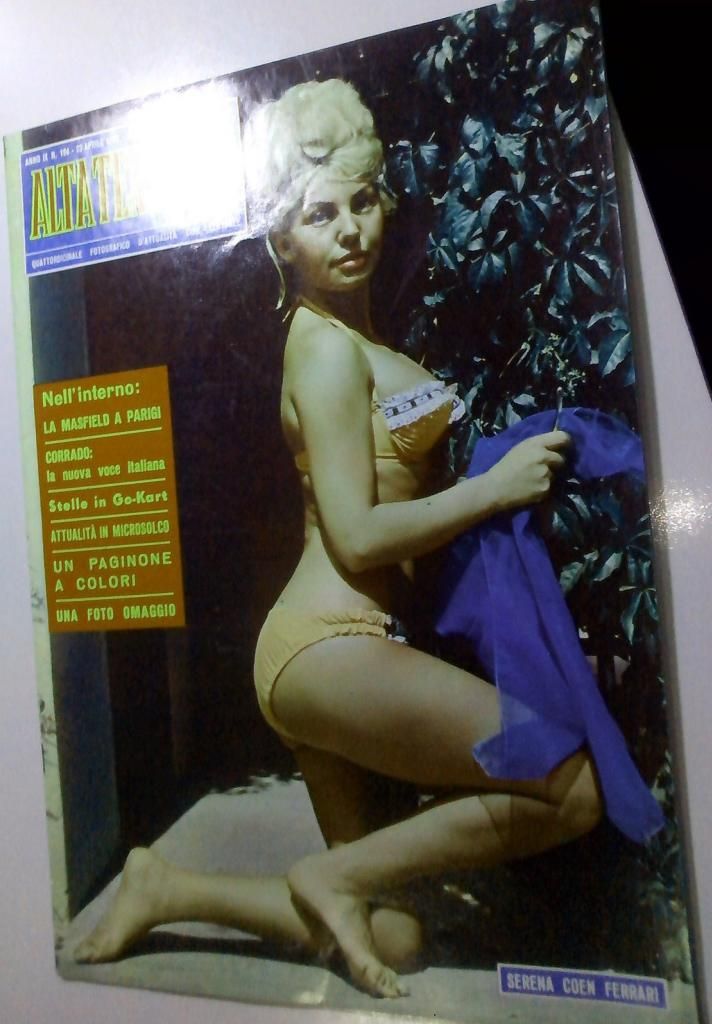 ALTA TENSIONE magazine side cover 4 April 1963