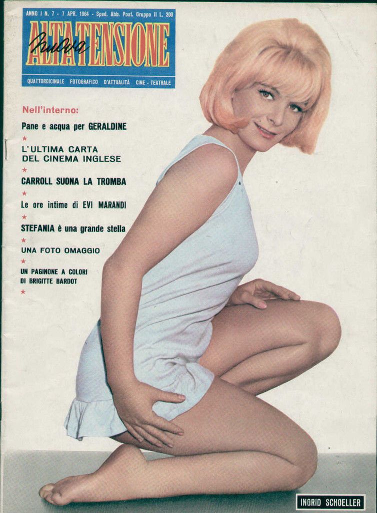 ALTA TENSIONE magazine side cover Issue 7 7 April 1964
