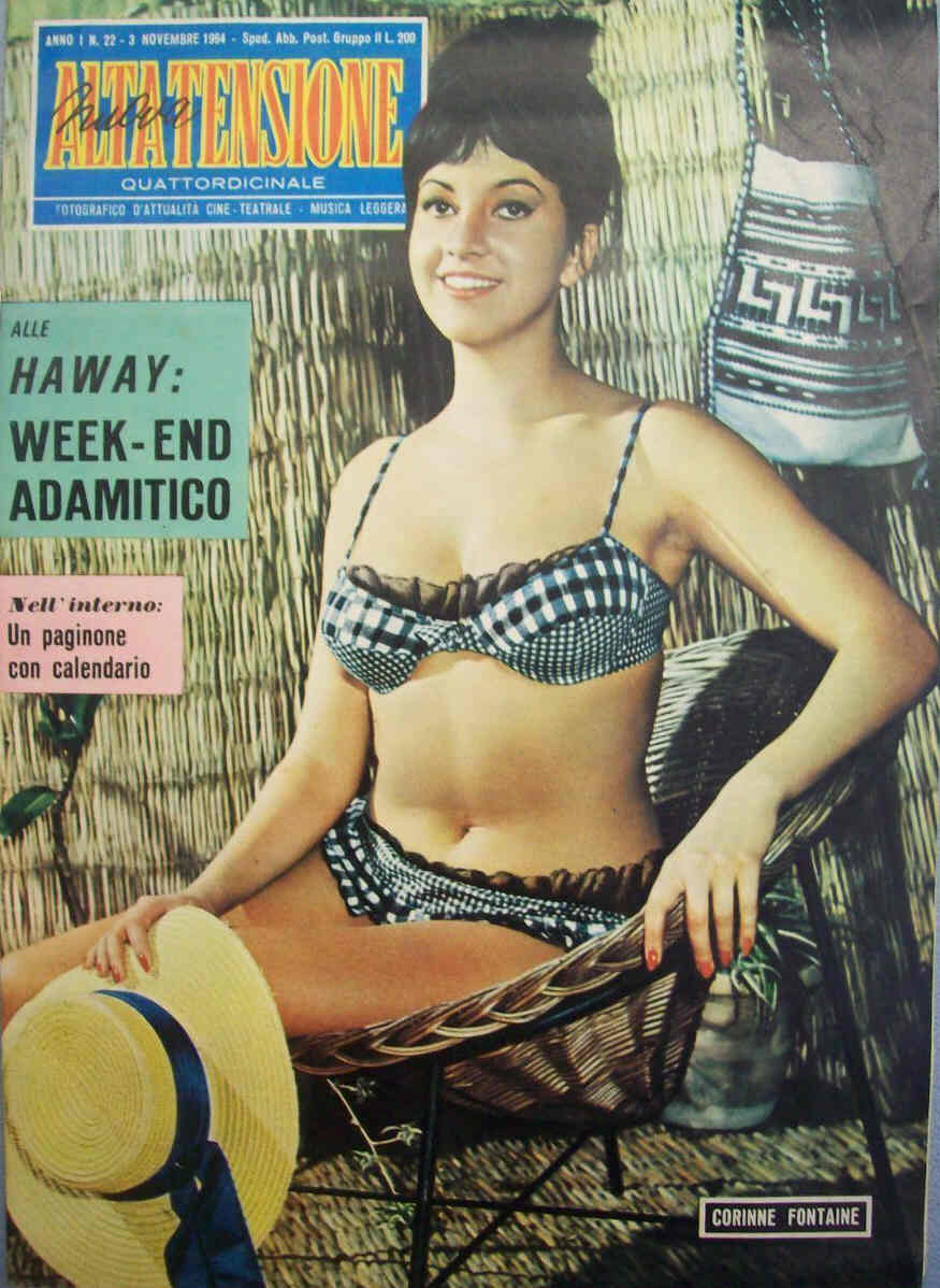 ALTA TENSIONE magazine side cover Issue 22 3 November 1964