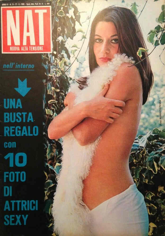 ALTA TENSIONE magazine side cover Issue 74 27 October 1966