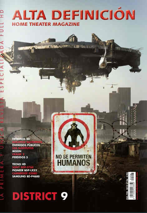 ALTA DEFINICION magazine side cover Issue 36 January/February 2010