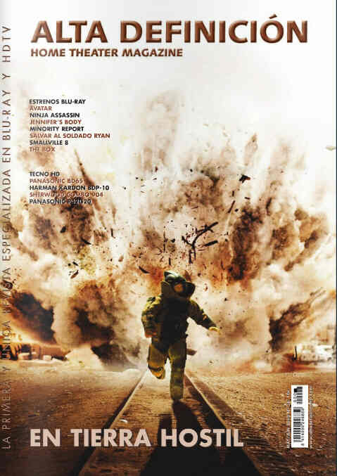 ALTA DEFINICION magazine side cover Issue 38 May/June 2010