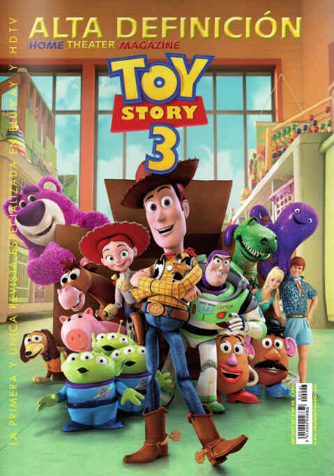 ALTA DEFINICION magazine side cover Issue 40 September/October 2010