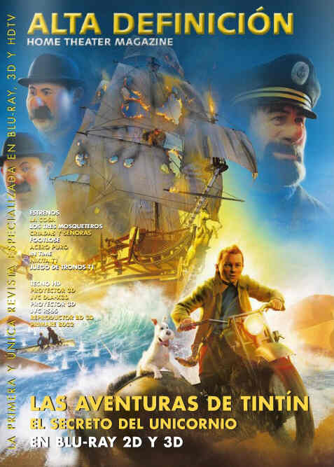 ALTA DEFINICION magazine side cover Issue 49 March/April 2012