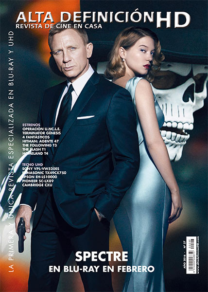 ALTA DEFINICION magazine side cover Issue 57  2014