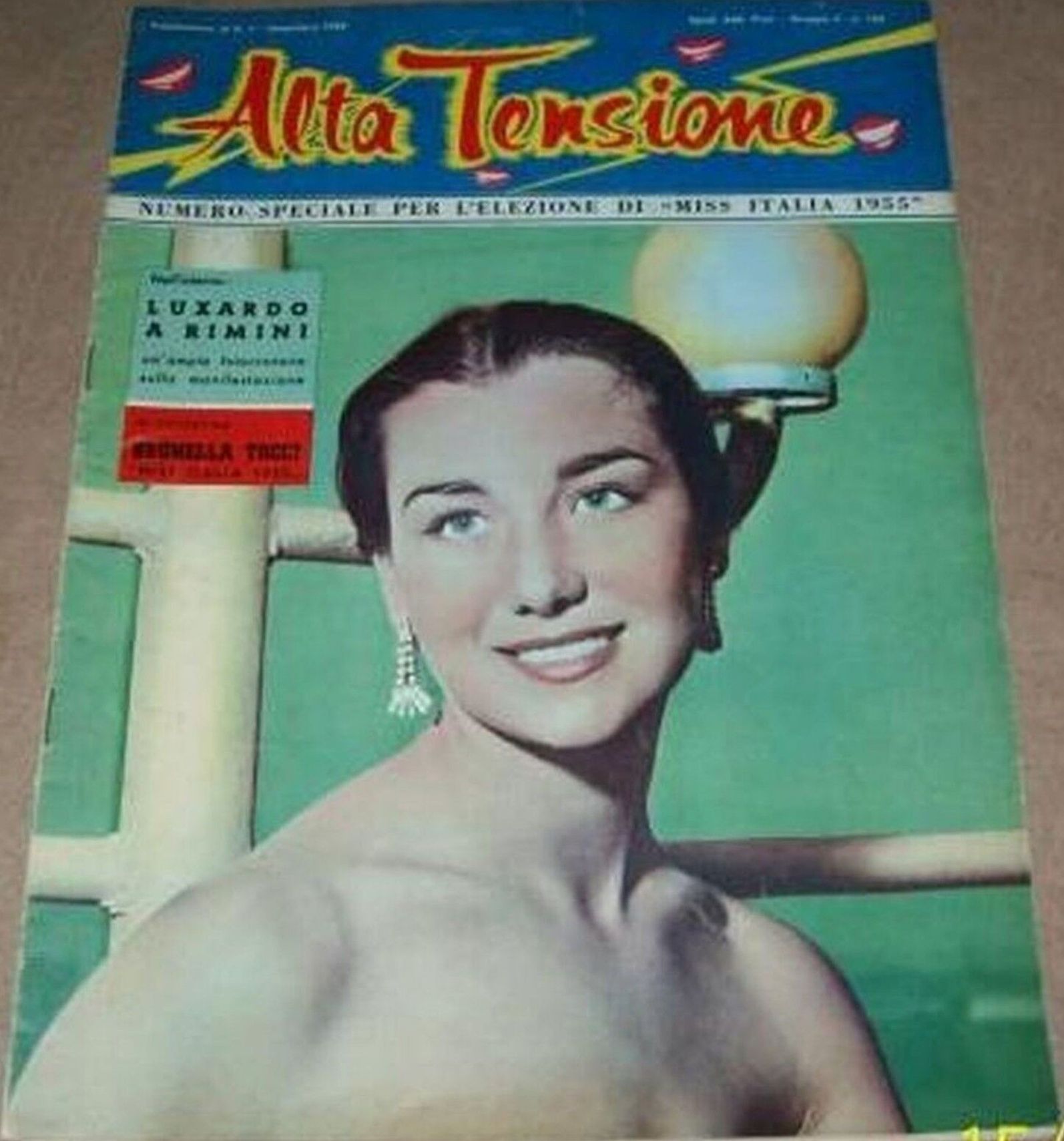 ALTA TENSIONE magazine side cover  Special   1955