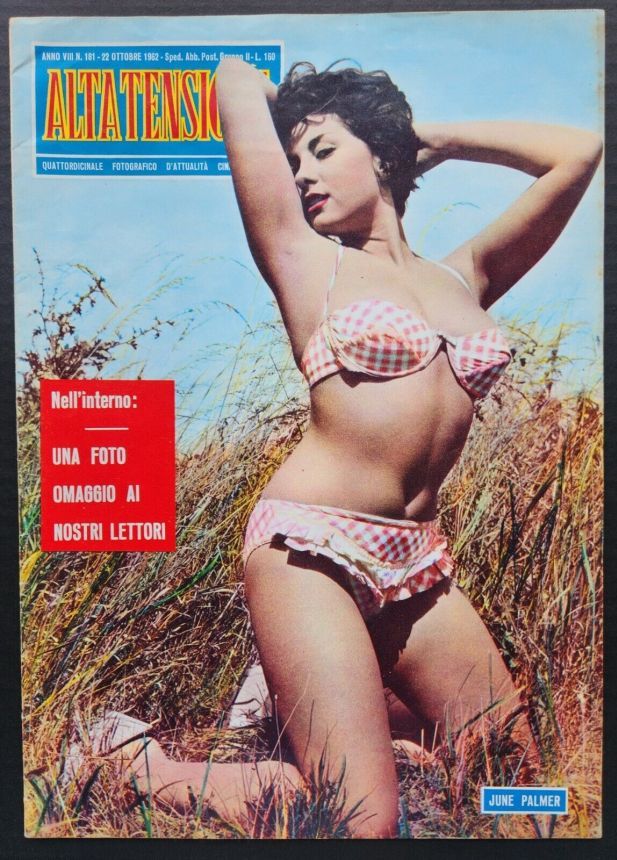 ALTA TENSIONE magazine side cover Issue 181 22 October 1962