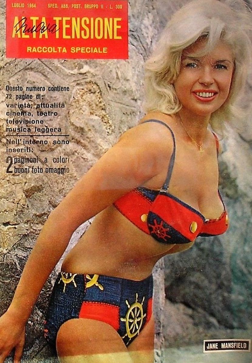 ALTA TENSIONE magazine side cover  Special  July 1964