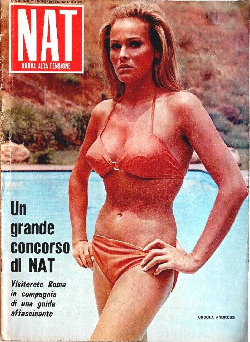 ALTA TENSIONE magazine side cover Issue 65 29 June 1966