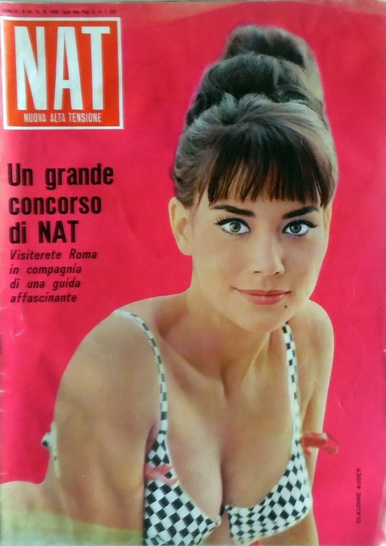 ALTA TENSIONE magazine side cover Issue 64   1966