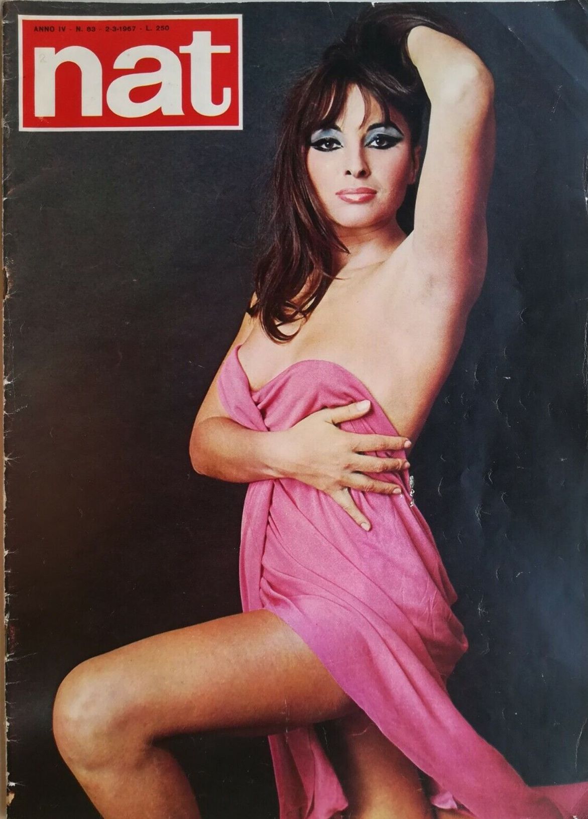 ALTA TENSIONE magazine side cover Issue 83 2 March 1967