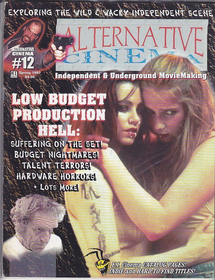 ALTERNATIVE CINEMA magazine side cover Issue 12 Spring 1997