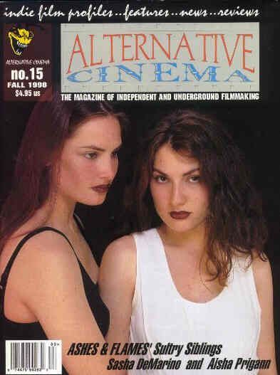 ALTERNATIVE CINEMA magazine side cover Issue 15 Fall 1998