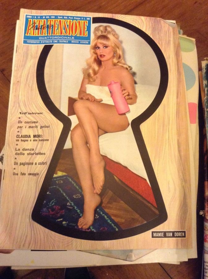 ALTA TENSIONE magazine side cover Issue 13 30 June 1964