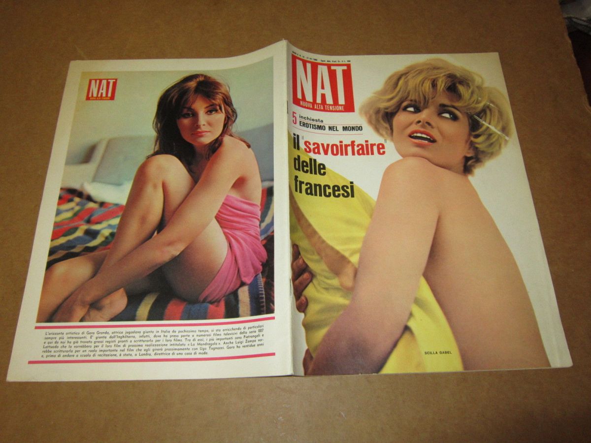 ALTA TENSIONE magazine side cover Issue 41  July 1965