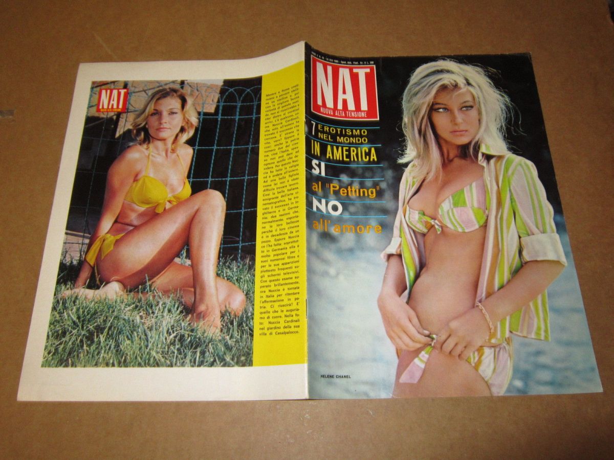 ALTA TENSIONE magazine side cover Issue 43  August 1965