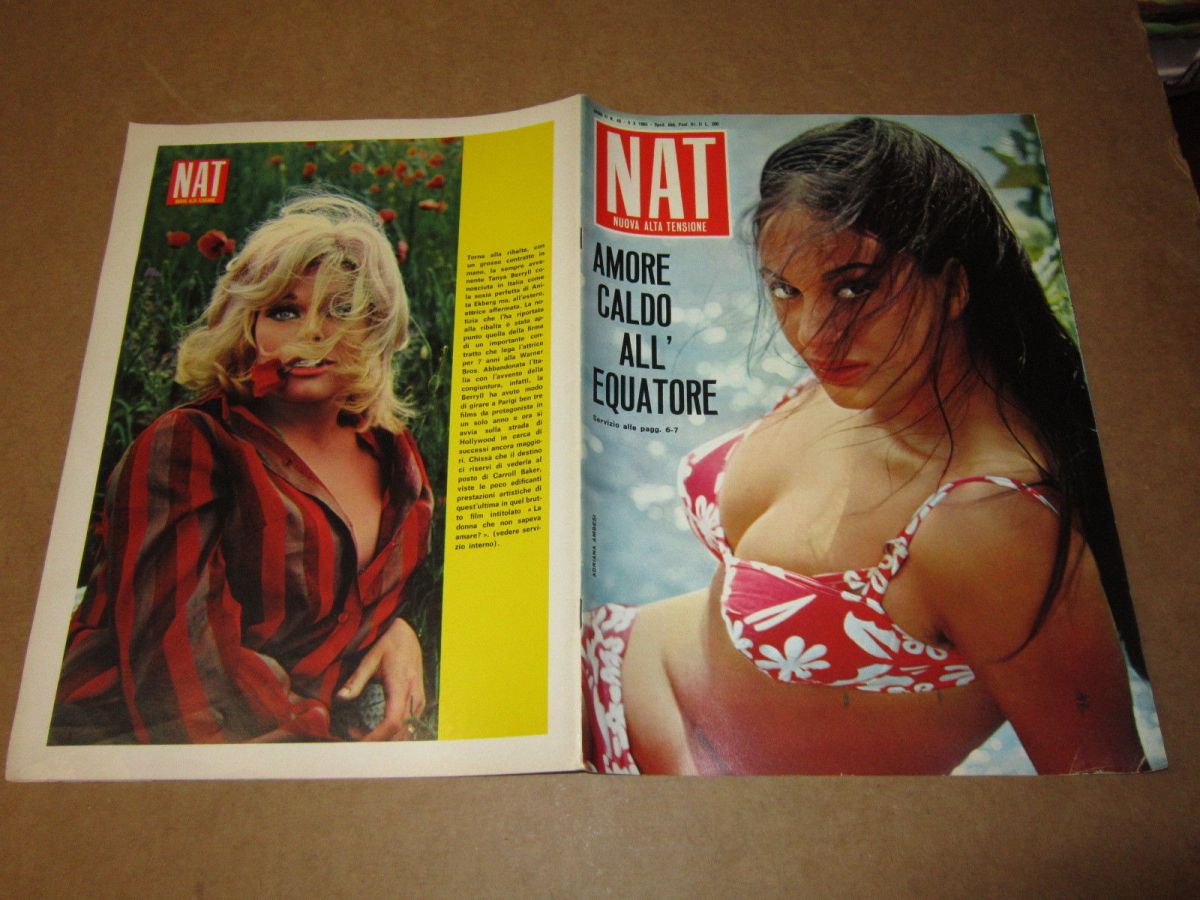 ALTA TENSIONE magazine side cover Issue 46  October 1965