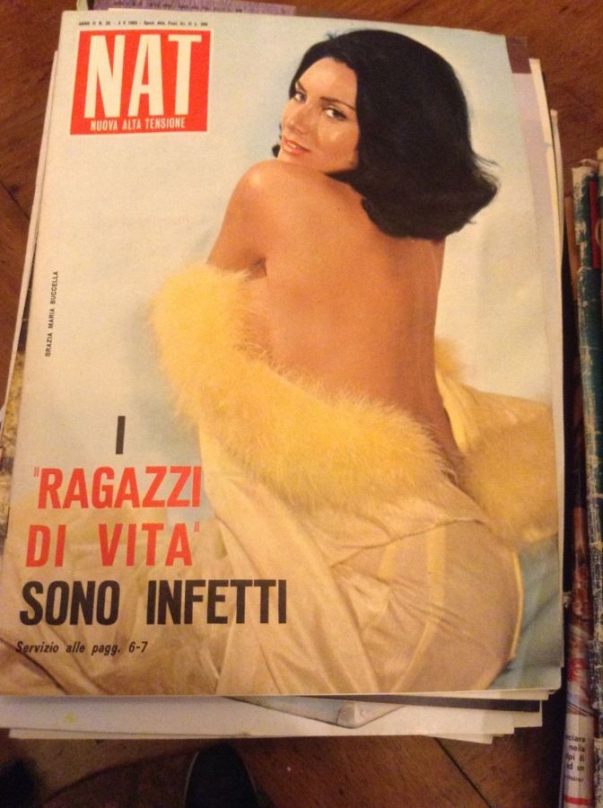 ALTA TENSIONE magazine side cover Issue 35   1965