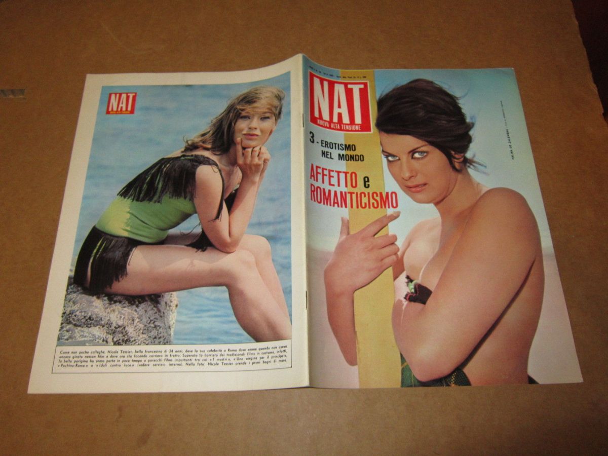 ALTA TENSIONE magazine side cover Issue 39   1965