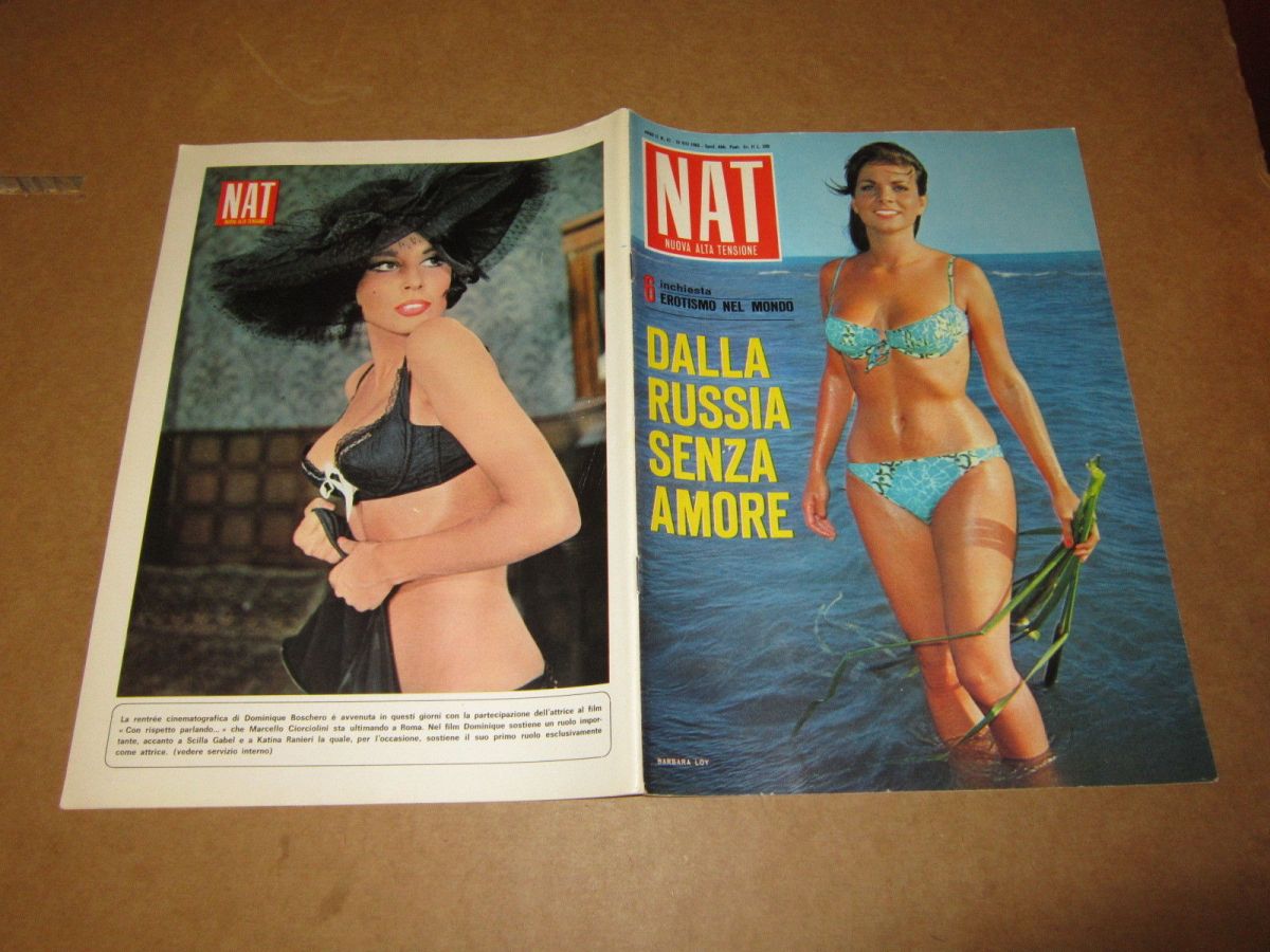 ALTA TENSIONE magazine side cover Issue 42   1965