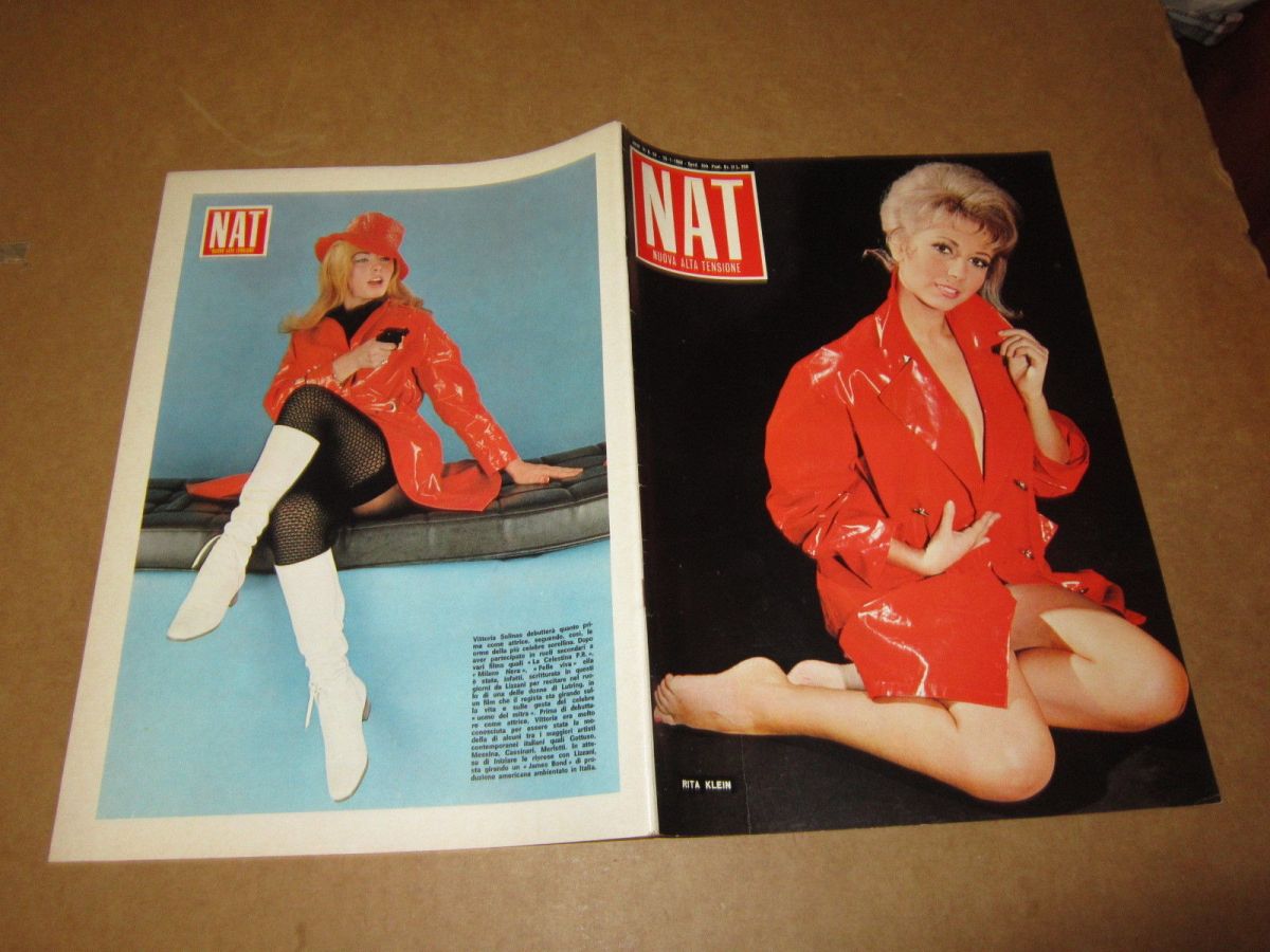 ALTA TENSIONE magazine side cover Issue 54  January 1966