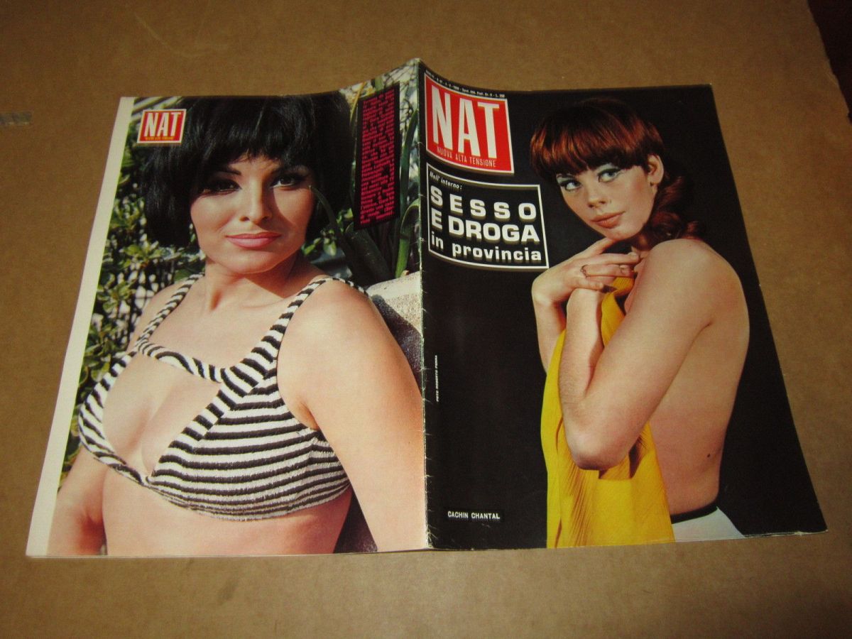 ALTA TENSIONE magazine side cover Issue 61  May 1966