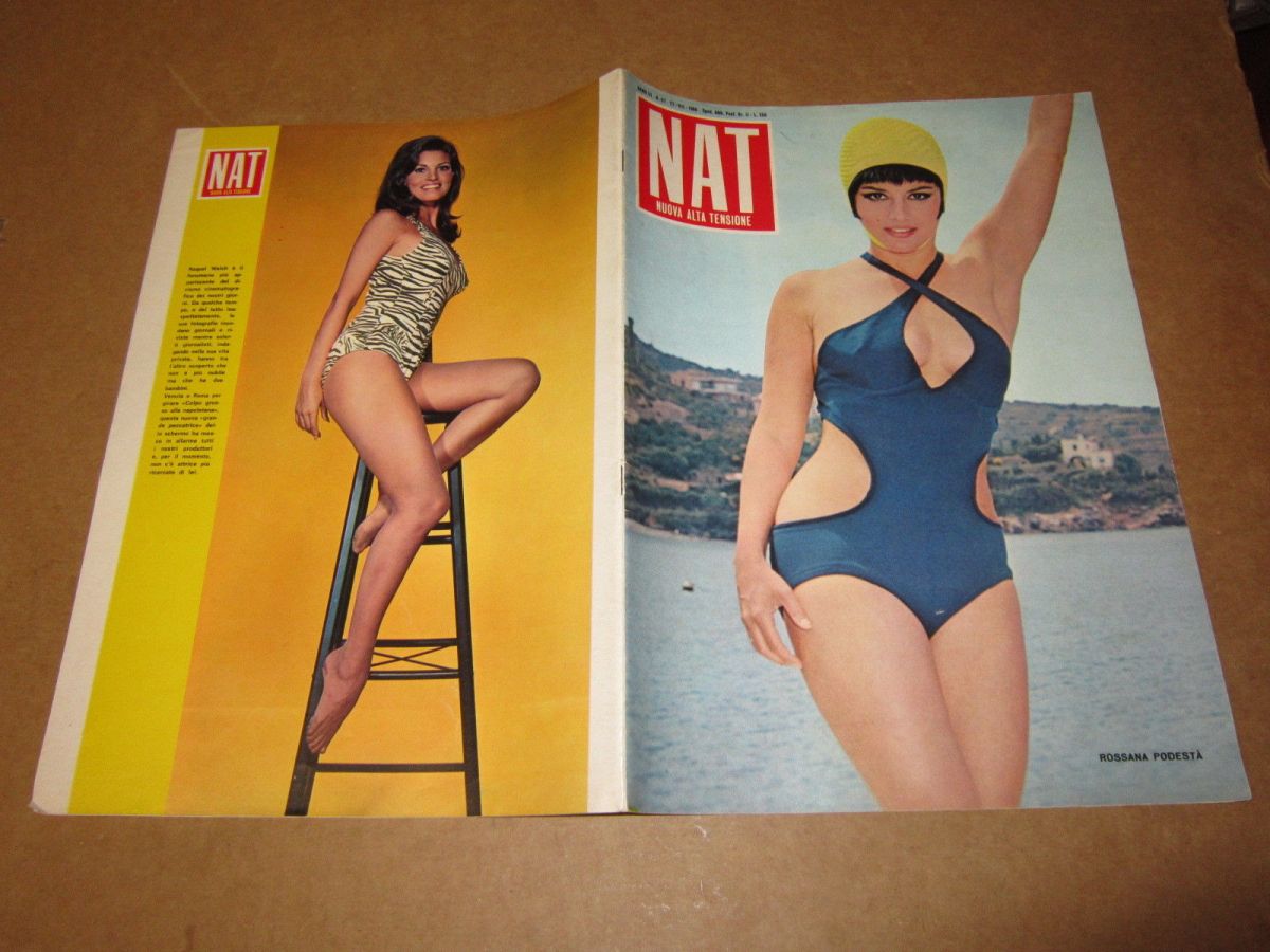 ALTA TENSIONE magazine side cover Issue 67  July 1966