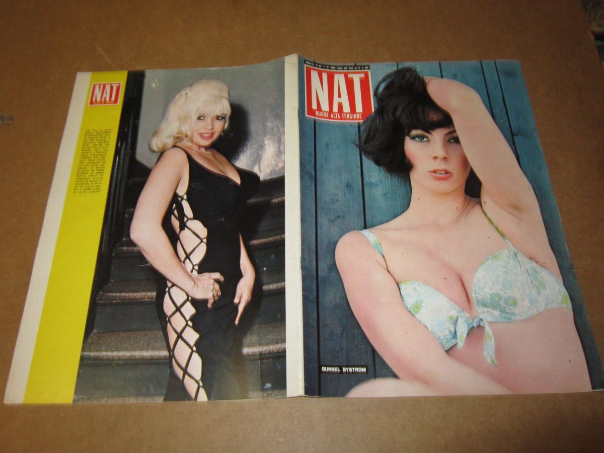 ALTA TENSIONE magazine side cover Issue 63   1966