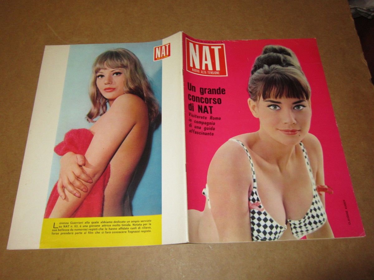 ALTA TENSIONE magazine side cover Issue 64   1966