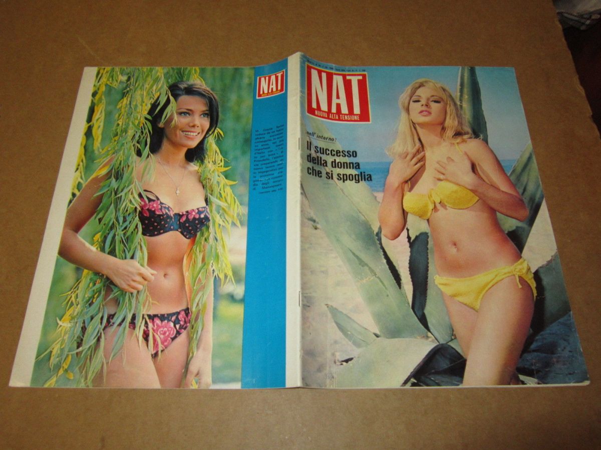 ALTA TENSIONE magazine side cover Issue 70   1966