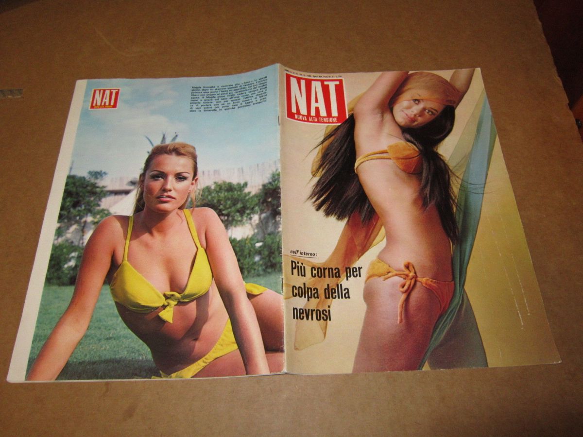 ALTA TENSIONE magazine side cover Issue 72   1966