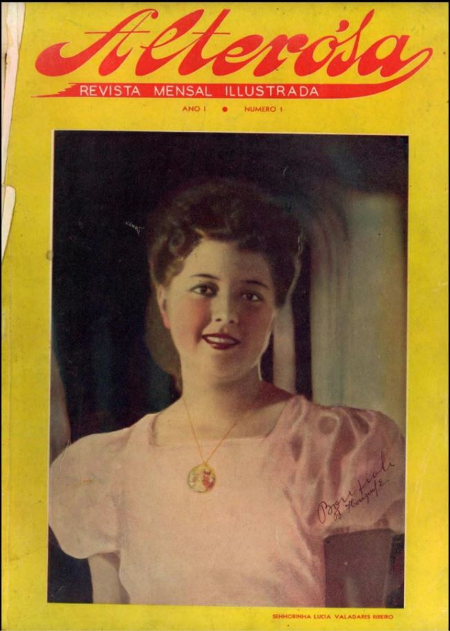 ALTEROSA magazine side cover Issue 1  August 1939