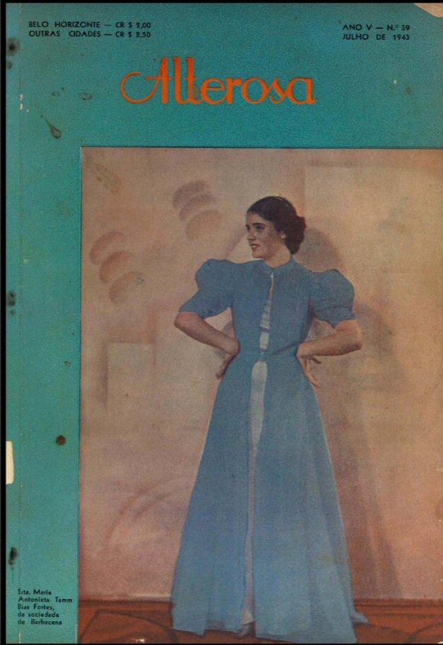 ALTEROSA magazine side cover Issue 39  July 1943