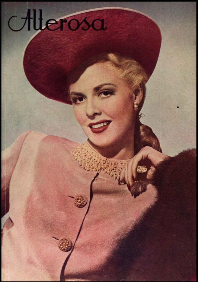 ALTEROSA magazine side cover Issue 66  October 1945
