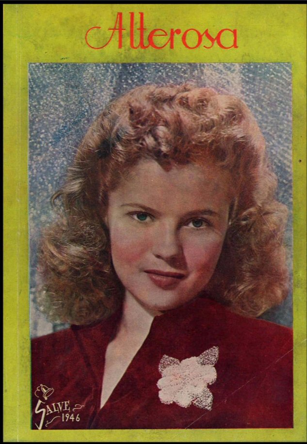ALTEROSA magazine side cover Issue 69  January 1946