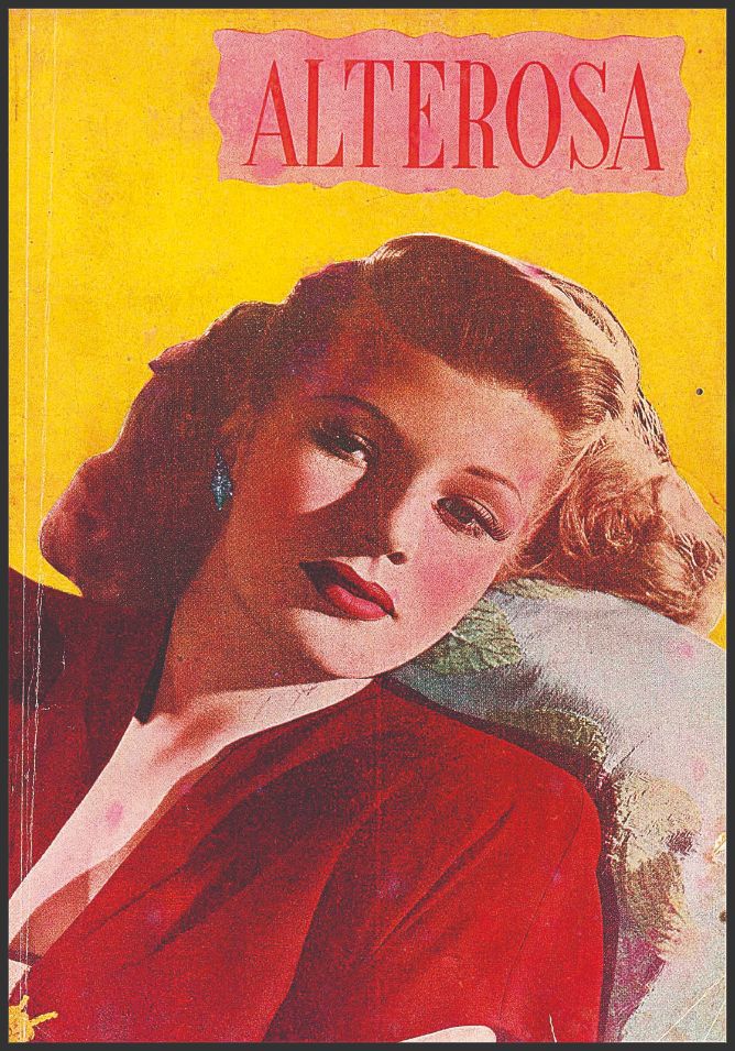 ALTEROSA magazine side cover Issue 70  February 1946