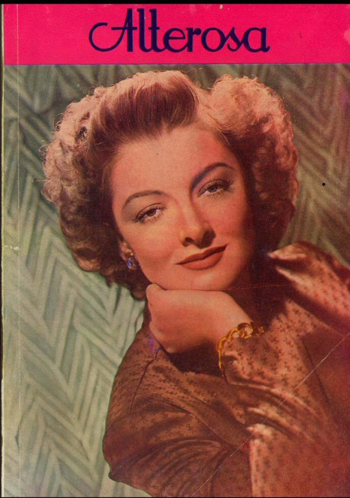 ALTEROSA magazine side cover Issue 73  May 1946