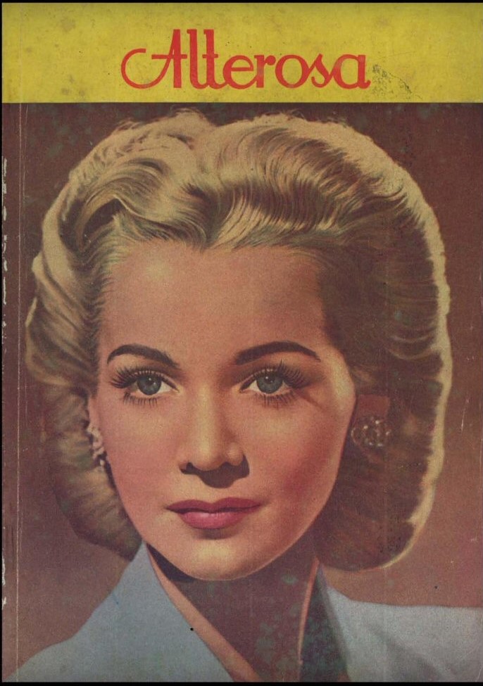 ALTEROSA magazine side cover Issue 79  November 1946
