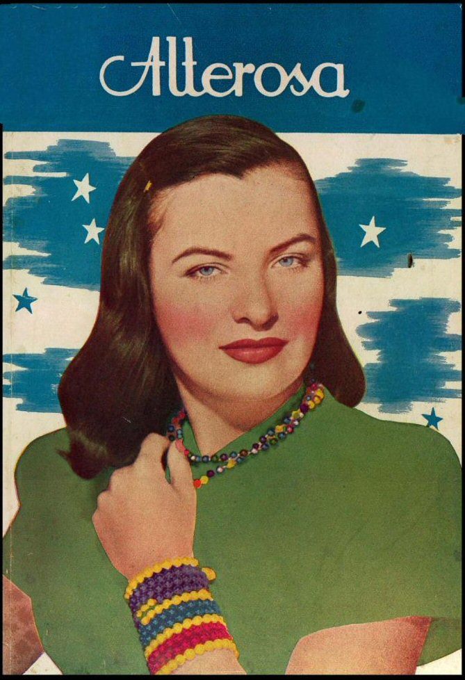 ALTEROSA magazine side cover Issue 85  May 1947