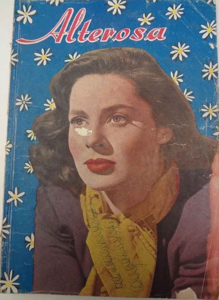 ALTEROSA magazine side cover Issue 95  March 1948